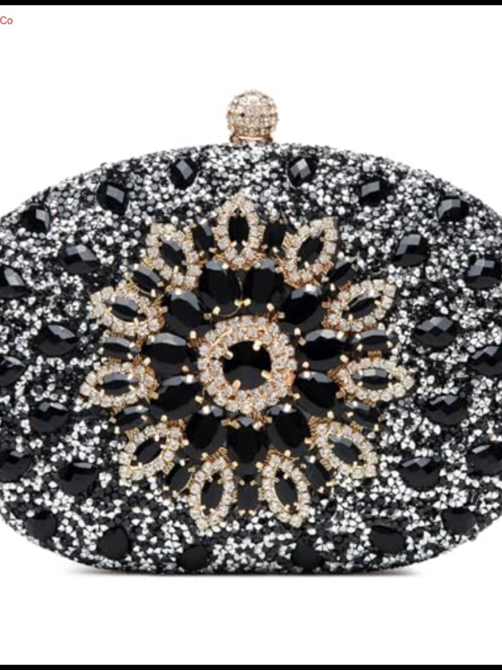 Rhinestone Evening Clutch Sparkly Crystal Purse Wedding Party